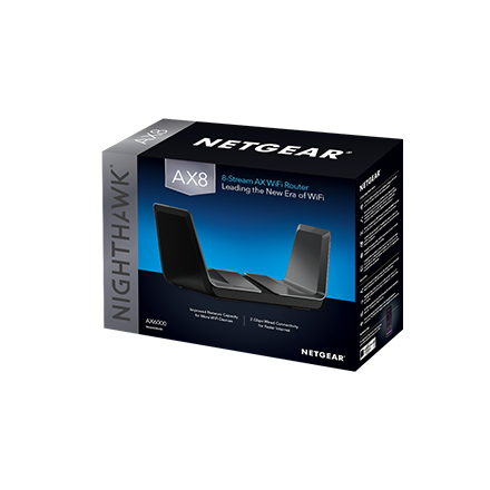 NIGHTHAWK AX8 8-STREAM WI-FI 6 ROUTER | aatech.com.bd